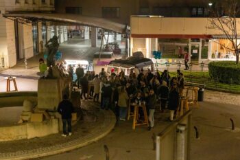 Ansicht Mozartplatz von Oben